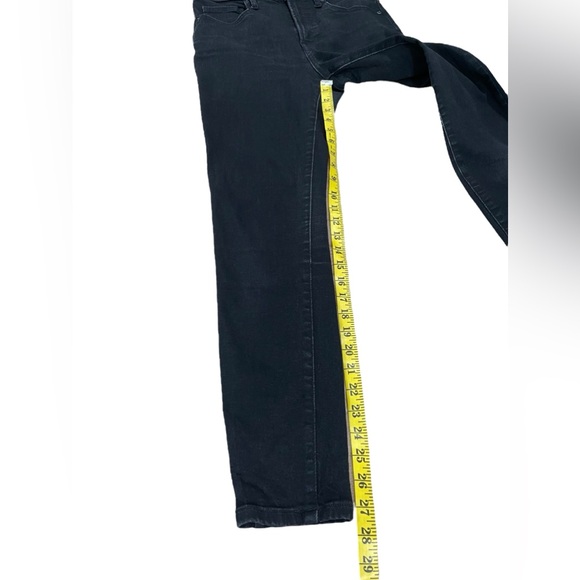 EVERLANE Hi-Rise Skinny Black Jeans Size 30 Strechy - Picture 8 of 11
